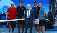 Andre Agassi, Roger Federer, Rod Laver, Patrick Rafter, Lleyton Hewitt