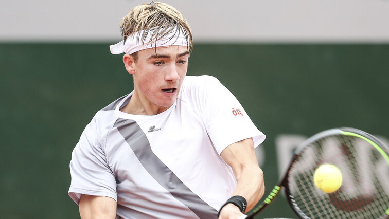 Lukas Neumayer Lukas Neumayer has already won two rounds at the French Open