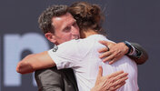 Patrik Kühnen mit Champion Alexander Zverev bei den BMW Open by Bitpanda 2025