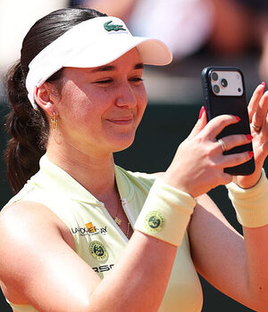 Eva Lys nach ihrem Auftaktsieg in Roland-Garros 2026
