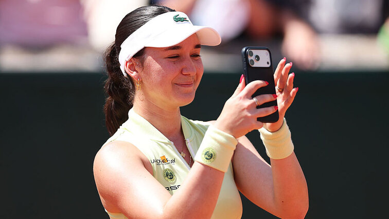 Eva Lys nach ihrem Auftaktsieg in Roland-Garros 2026