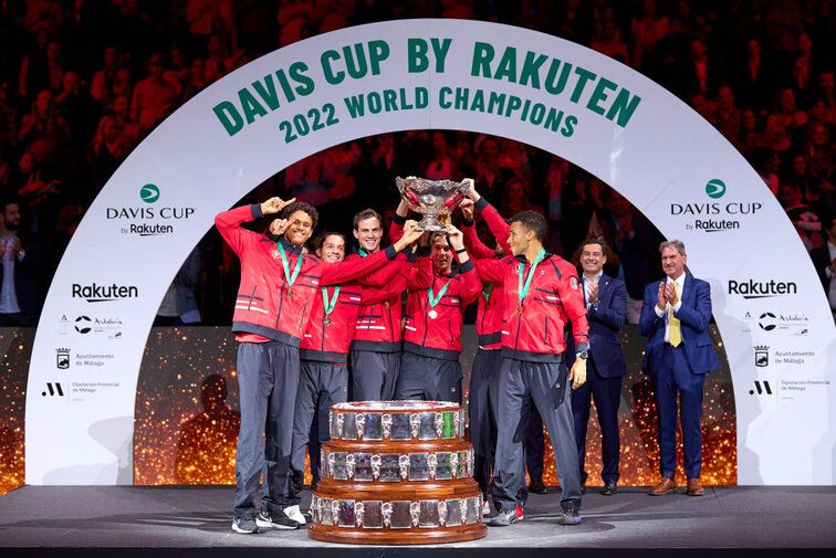 Todd Woodbridge ist der Meinung, dass Kanada zu unrecht Davis-Cup-Sieger 2022 geworden ist