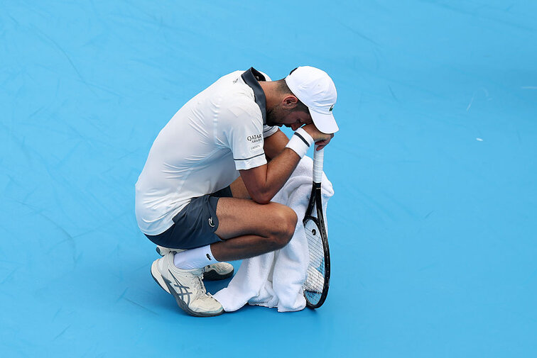 Novak Djokovic schied in Cincinnati früh aus