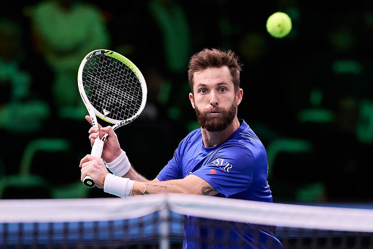 Corentin Moutet unterlag Raphael Collignon in drei Sätzen Corentin Moutet unterlag Raphael Collignon in drei Sätzen