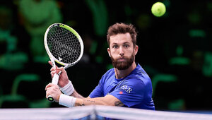 Corentin Moutet unterlag Raphael Collignon in drei Sätzen