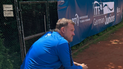 Bei den ITF German Juniors hat Alexander Waske alle Hände voll zu tun. BTV