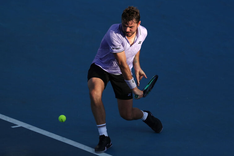 Stan Wawrinka stand Alexander Bublik gegenüber Stan Wawrinka faced Alexander Bublik