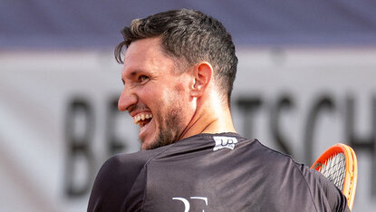 Dennis Novak hat augenblicklich viel Grund zur Freude Dennis Novak hat augenblicklich viel Grund zur Freude