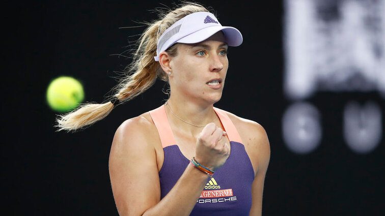 Angelique Kerber had rarely prepared for the season