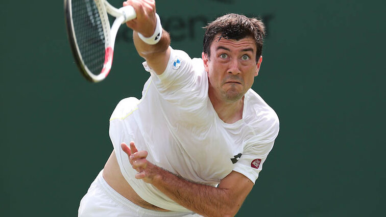 Sebastian Ofner am Dienstag in Wimbledon Sebastian Ofner am Dienstag in Wimbledon