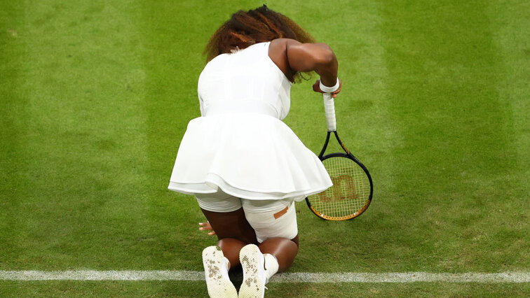 Für Serena Williams ist das Wimbledon-Turnier 2021 zu Ende