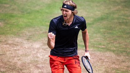 Steht im Halbfinale von Halle: Alexander Zverev bezwang Nicolas Jarry. Steht im Halbfinale von Halle: Alexander Zverev bezwang Nicolas Jarry.