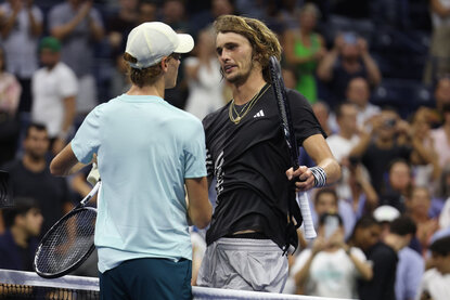 Jannik Sinner und Alexander Zverev lieferten sich einen epischen Kommentar Jannik Sinner und Alexander Zverev lieferten sich einen epischen Kommentar