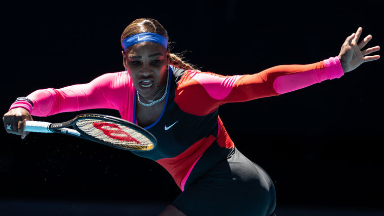 Zeigt her Eure Farben - Serena Williams 2021 in Melbourne