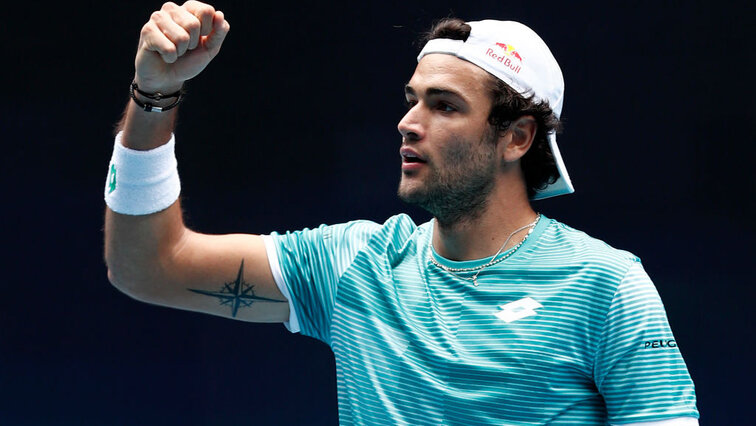 Matteo Berrettini wurde von einer Verletzung gebremst Matteo Berrettini wurde von einer Verletzung gebremst