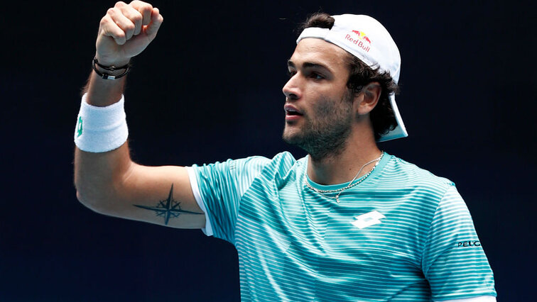 Matteo Berrettini was slowed down by an injury