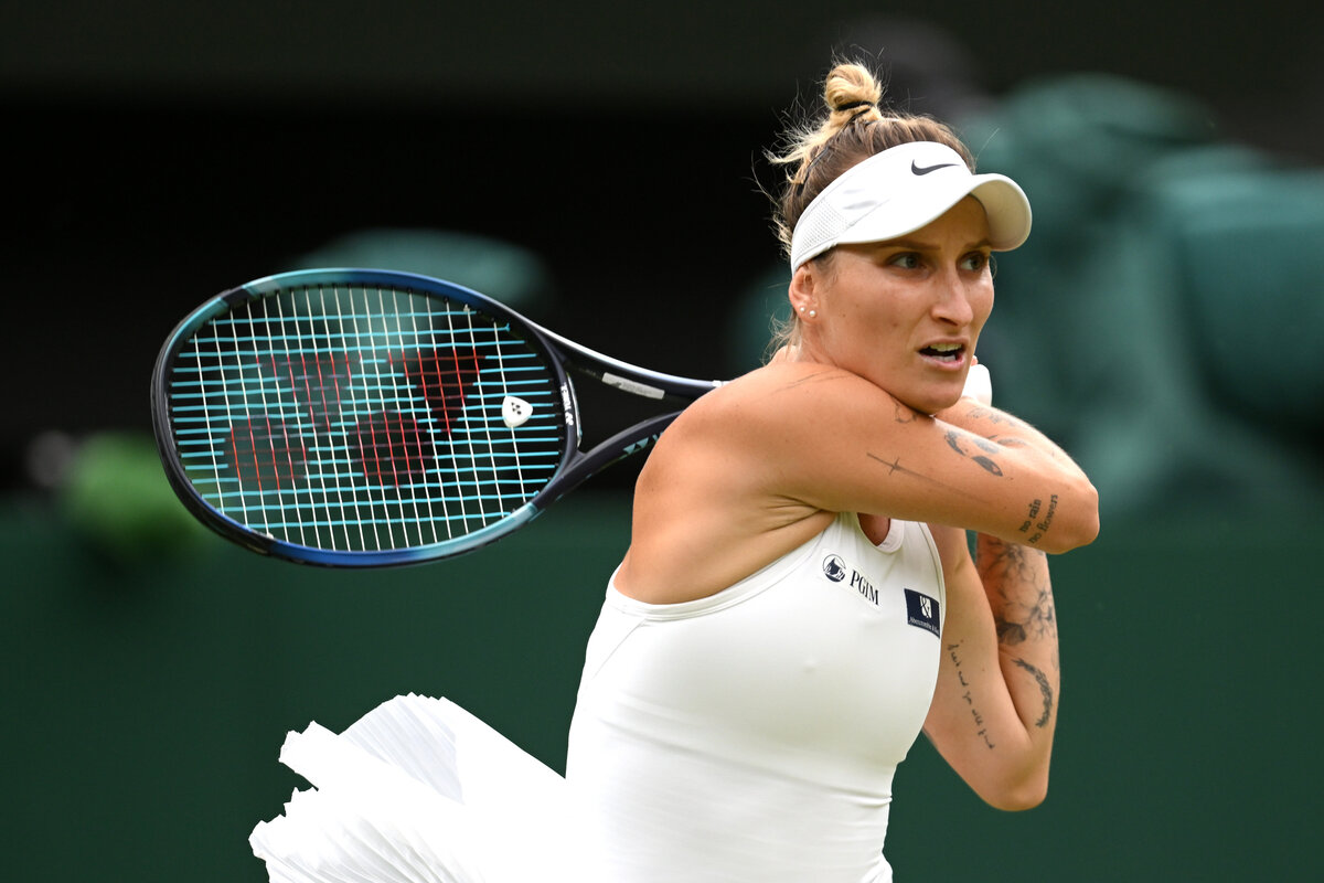 Wimbledon Marketa Vondrousova schafft Finaleinzug! · tennisnet