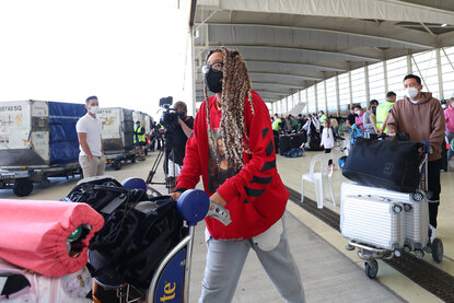 Naomi Osaka ist in Down Under gelandet