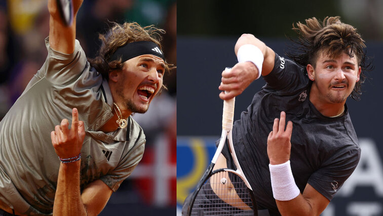 Alexander Zverev incontra JG Wolf a Roma