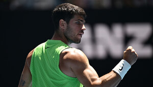 Carlos Alcaraz setzte sich gegen Tommy Paul durch