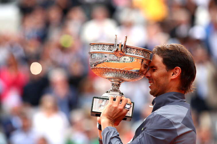 Rafael Nadal kämpft um seinen dreizehnten Titel in Paris