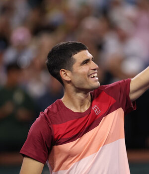 Carlos Alcaraz fühlt sich in Indian Wells wohl. Das zeigen die Ergebnisse der letzten Jahre.