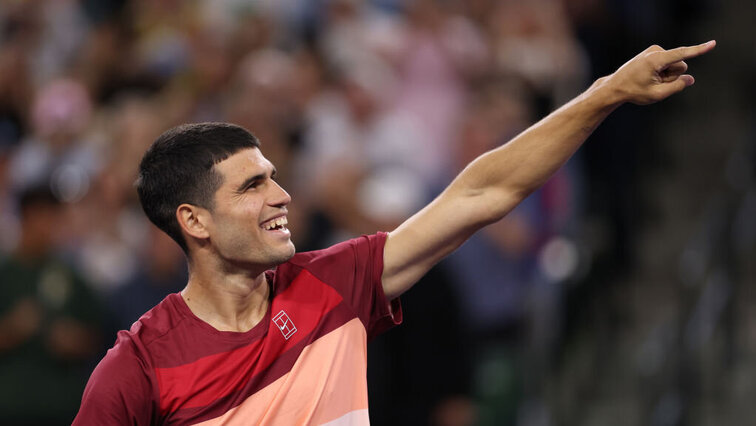 Carlos Alcaraz fühlt sich in Indian Wells wohl. Das zeigen die Ergebnisse der letzten Jahre.