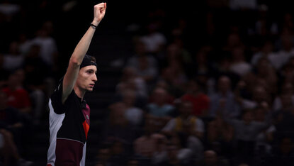 Im Finale von Metz strebt Ugo Humbert seinen vierten ATP-Titel an. Im Finale von Metz strebt Ugo Humbert seinen vierten ATP-Titel an.