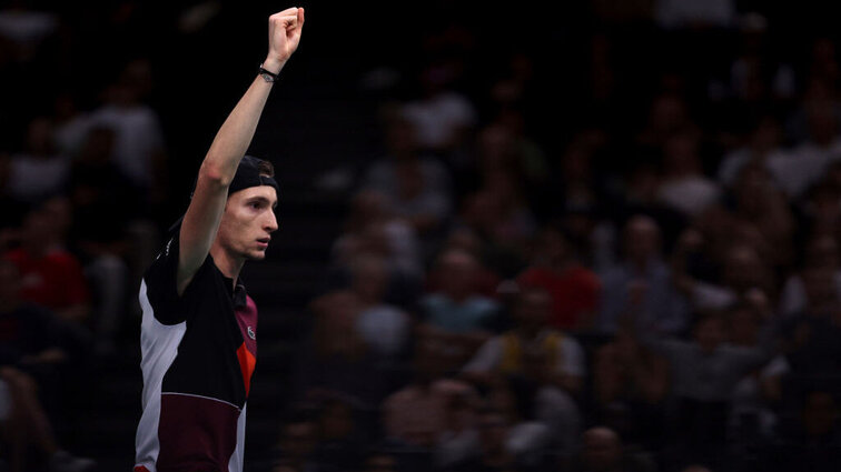 Im Finale von Metz strebt Ugo Humbert seinen vierten ATP-Titel an. Im Finale von Metz strebt Ugo Humbert seinen vierten ATP-Titel an.