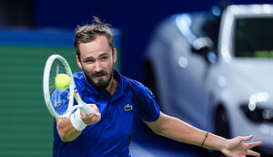 Daniil Medvedev steht im Halbfinale des ATP-Masters-Events im chinesischen Shanghai.