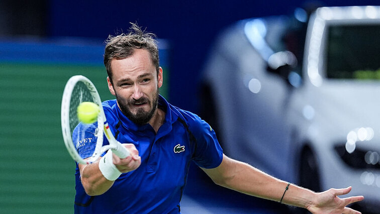 Daniil Medvedev steht im Halbfinale des ATP-Masters-Events im chinesischen Shanghai.