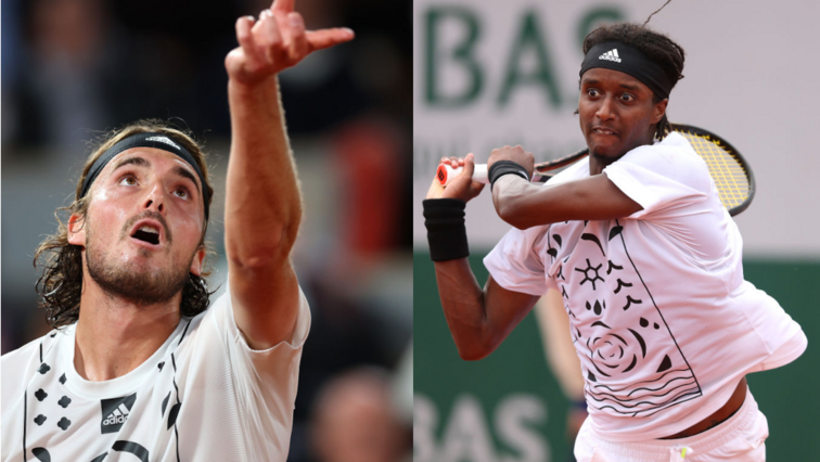 Stefanos Tsitsipas und Mikael Ymer