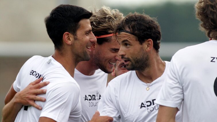 Once upon a time in Belgrade ... Novak Djokovic, Grigor Dimitrov, Dominic Thiem