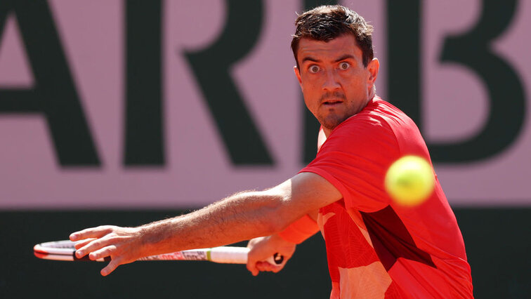 Sebastian Ofner am Freitag in Roland Garros Sebastian Ofner am Freitag in Roland Garros