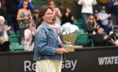 Johanna Konta hat am Montag ihre erste Tochter zur Welt gebracht 