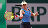 Eva Lys am Sonntag in Roland-Garros