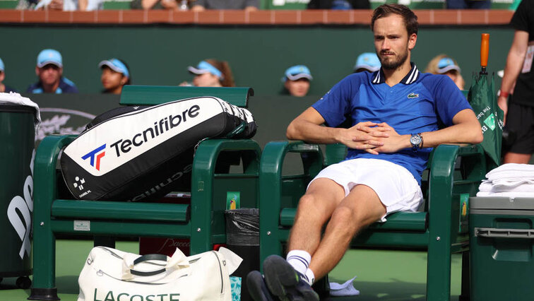 Daniil Medvedev nach der Finalniederlage gegen Carlos Alcaraz in Indian Wells 2024