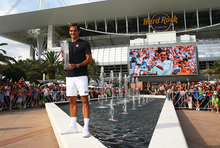 Miami-Sieger Roger Federer Roger Federer