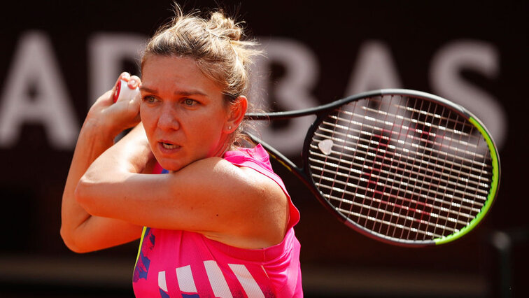 Simona Halep only had to work briefly on Saturday