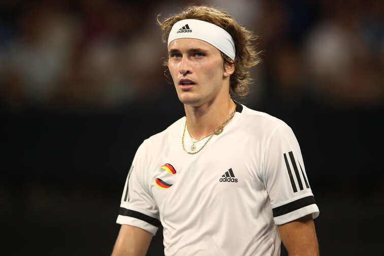 Alexander Zverev at the ATP Cup