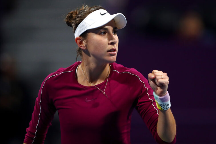 Belinda Bencic in Doha