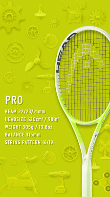 Der HEAD Extreme PRO 2024 (315g)