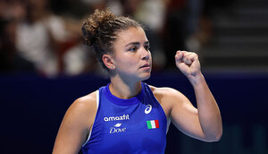 Jasmine Paolini führte Italien ins Finale