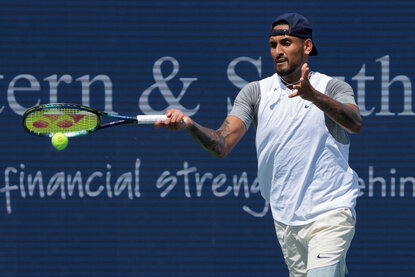 Nick Kyrgios beim ATP-Masters-1000-Turnier in Cincinnati