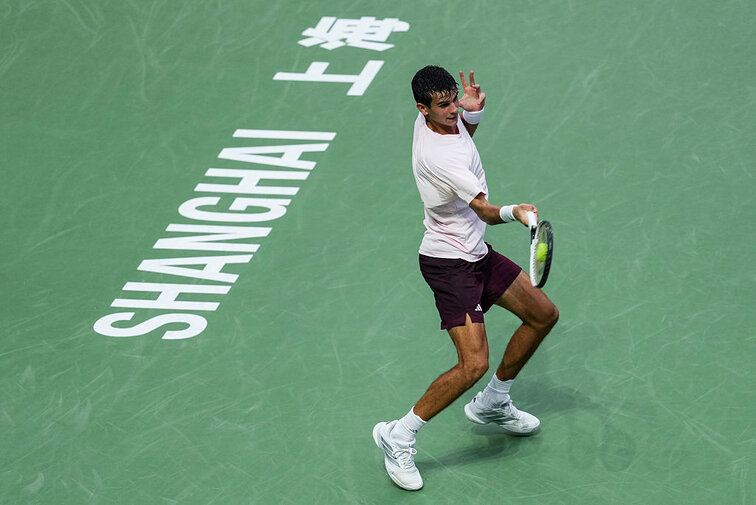 Rafael Jodar wandelt in den Schuhen von Novak Djokovic
