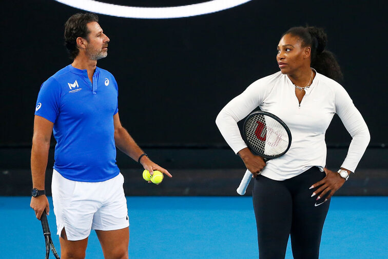Patrick Mouratoglou konnte mit Serena Williams nur schwer über das Thema Gewicht sprechen