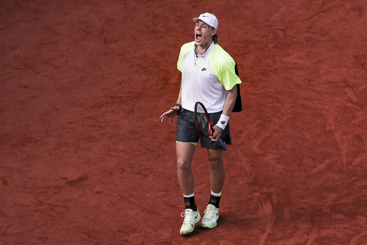 Denis Shapovalov bei den French Open in Paris