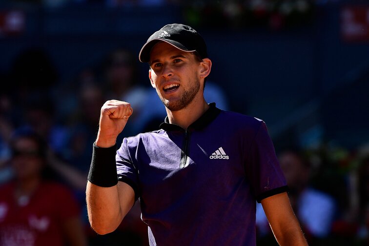 Dominic Thiem in Madrid