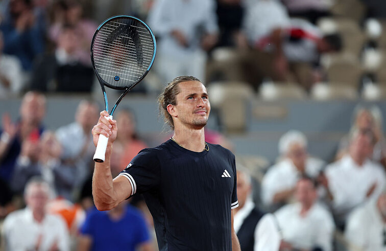 Alexander Zverev steht im Achtelfinale