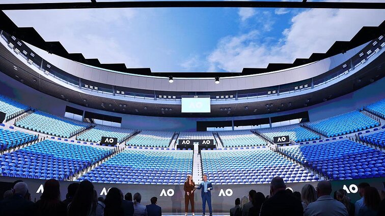 So leer wird es in Melbourne Park im Januar 2026 nie sein